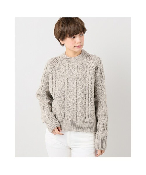 SLOBE IENA（スローブイエナ）の「ALDERNEY 別注アランクルー