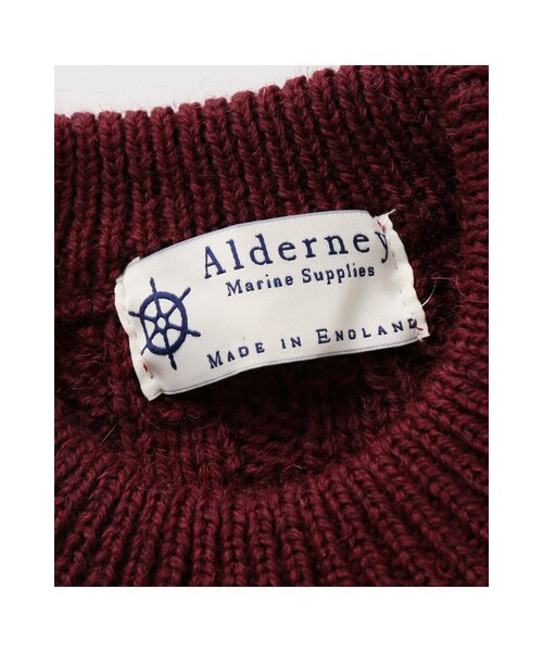 SLOBE IENA（スローブイエナ）の「ALDERNEY 別注アランクルー