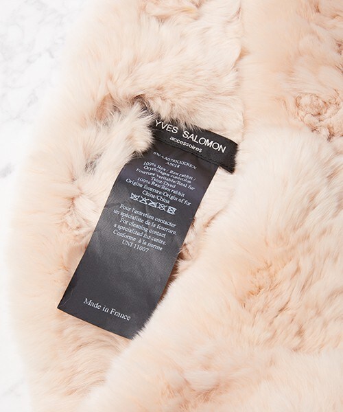 YVES SALOMON（イブサロモン）の「YVES SALOMON ラビットファース