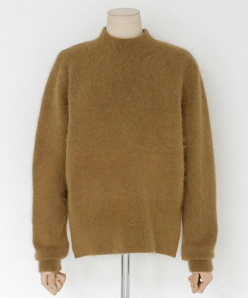 DHOLIC（ディーホリック）の「アンゴラ混バックカットアウトニットプルオーバー（ニット/セーター・レディース・ディープスカイブルー/オリーブグリーン・FREE）」の2枚目の写真