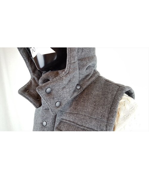 CALL&RESPONSE（コールアンドレスポンス）の「【シンサレートで薄いのに暖かい】フランネルウール中綿ベスト/ＣＡＬＬ＆ＲＥＳＰＯＮＳＥ　162-1104-10（ダウンベスト・メンズ・その他）」の13枚目の写真