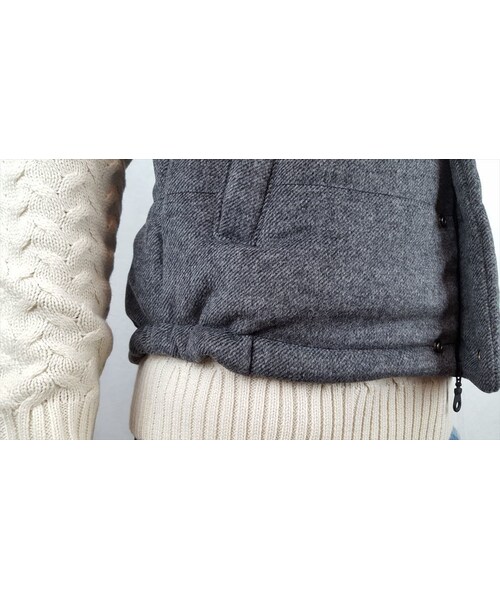CALL&RESPONSE（コールアンドレスポンス）の「【シンサレートで薄いのに暖かい】フランネルウール中綿ベスト/ＣＡＬＬ＆ＲＥＳＰＯＮＳＥ　162-1104-10（ダウンベスト・メンズ・その他）」の11枚目の写真
