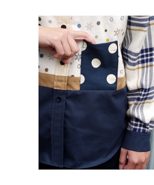 NIRAME.CO(ニラメッコ)の「コンコンしゃつ(シャツ/ブラウス・レディース・その他)」の14枚目の写真