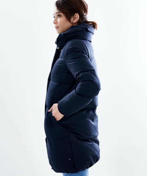 STUDIOUS（ステュディオス）の「【WEB限定】ショールカラーロング