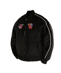 ROMANTIC CROWN | ELMO 6OZ WINTER SOUVENIR JACKET_BLACK(ジャケット/アウター)