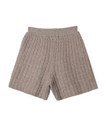 STYLENANDA | ケーブルニット編みショートパンツ(その他)
