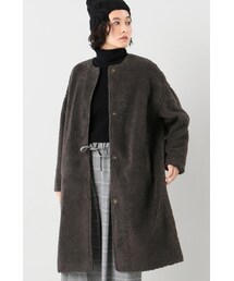 JOURNAL STANDARD | ボアノーカラーコート(ジャケット/アウター)