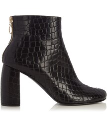 STELLA McCARTNEY | STELLA MCCARTNEY Block-heel faux-leather ankle boots(ブーツ)
