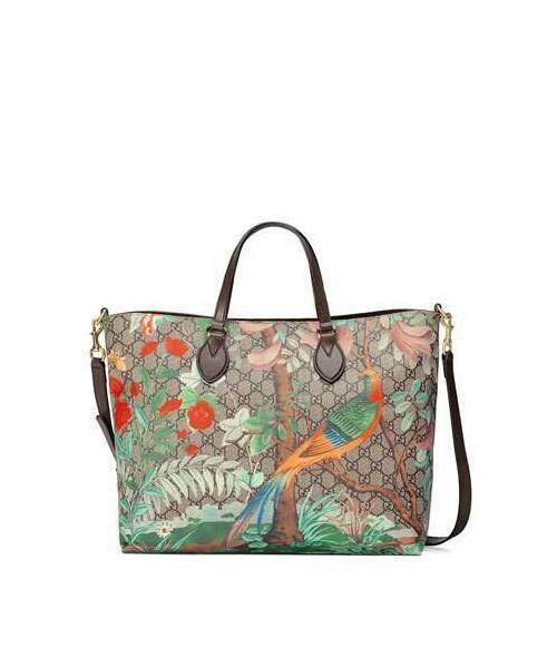 gucci tian supreme tote