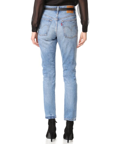 Levi's（リーバイス）の「Levi's 501 Skinny Jeans（デニムパンツ・レディース・Blue・25/27/28/29/30/31）」の4枚目の写真