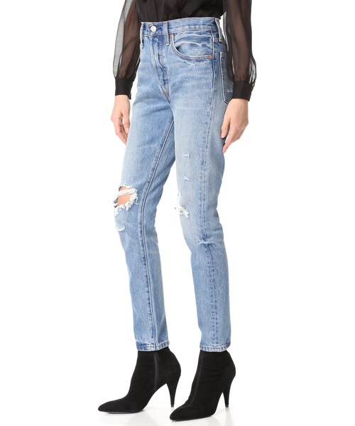 Levi's（リーバイス）の「Levi's 501 Skinny Jeans（デニムパンツ・レディース・Blue・25/27/28/29/30/31）」の5枚目の写真