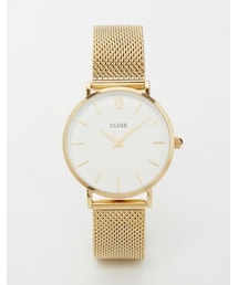 CLUSE | Cluse Minuit Gold Mesh Watch CL30010(アナログ腕時計)