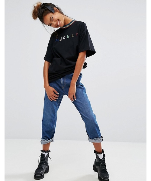 LAZY OAF（レイジーオーフ）の「Lazy Oaf X Disney Mickey Mouse Logo