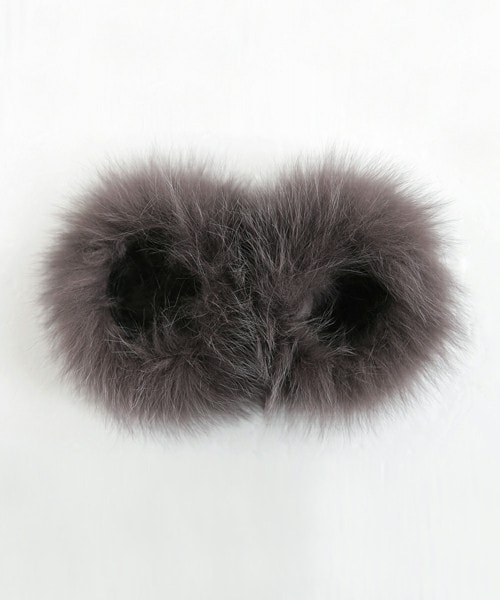 DHOLIC（ディーホリック）の「フォックスファーカフス（バングル/リストバンド・レディース・ライトグレー/ブラックグレー/ブラック・FREE）」の3枚目の写真