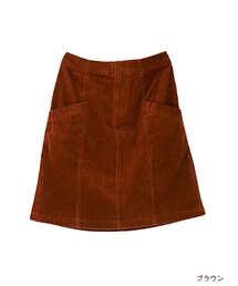 w closet | コーデュロイ台形スカート(スカート)