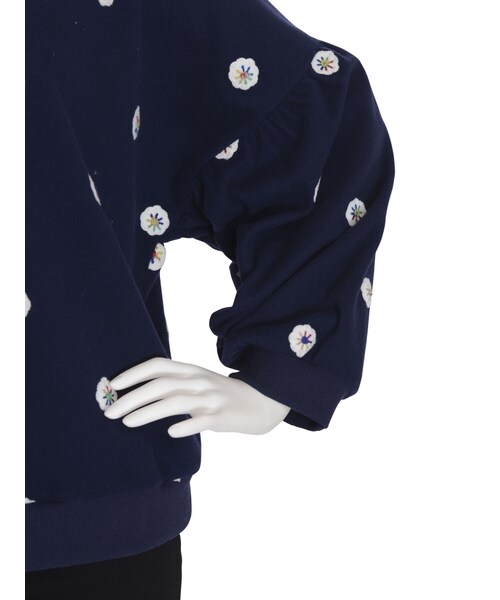 merry jenny(メリージェニー)の「おはな刺繍プルオーバー(トップス・レディース・ピンク/ネイビー・F)」の10枚目の写真
