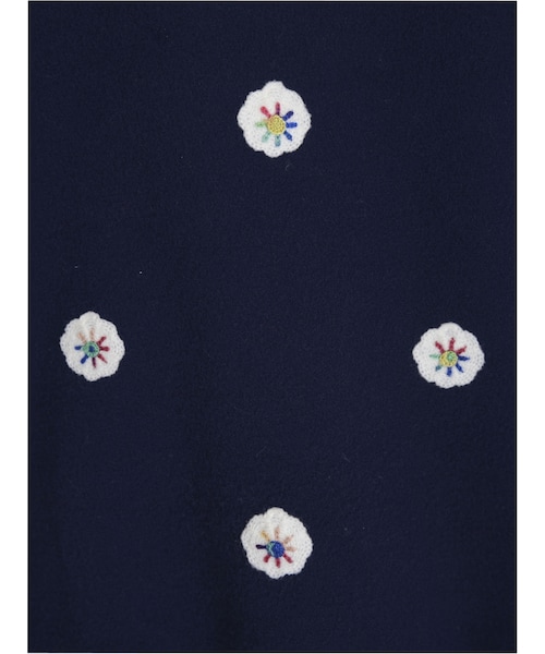 merry jenny(メリージェニー)の「おはな刺繍プルオーバー(トップス・レディース・ピンク/ネイビー・F)」の11枚目の写真