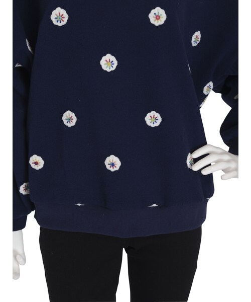 merry jenny(メリージェニー)の「おはな刺繍プルオーバー(トップス・レディース・ピンク/ネイビー・F)」の9枚目の写真