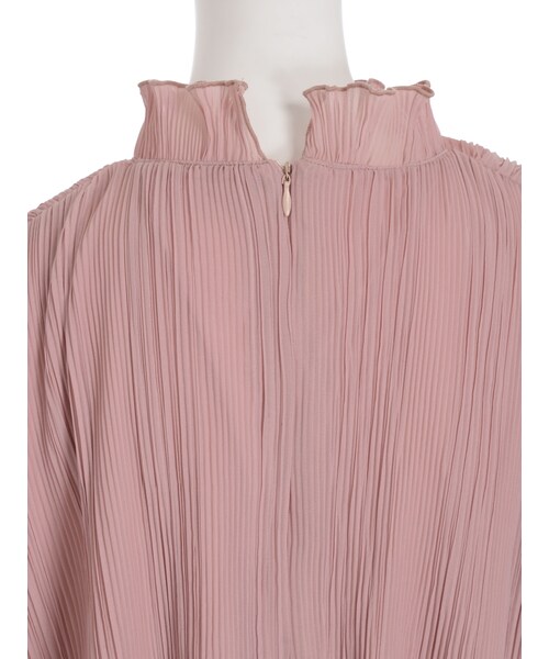 merry jenny(メリージェニー)の「プリーツフリルブラウス(トップス・レディース・ブラック/ピンク/グリーン・F)」の10枚目の写真