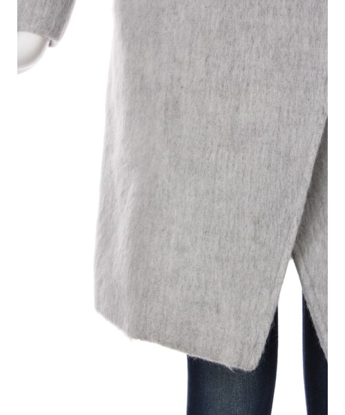 RESEXXY（リゼクシー）の「シャギーロングコート（ジャケット/アウター・レディース・ホワイト/グレー/ブラック・F）」の11枚目の写真