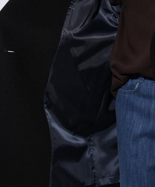 niko and...（ニコアンド）の「Wモッサ3Dコクーンコート（ジャケット/アウター・グレー/ブラック）」の14枚目の写真