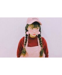 OLDMICKEY  | フリースハイネック長袖Tシャツ(P000BIWE)(Tシャツ/カットソー)