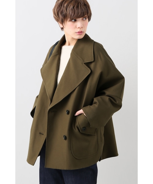 スローブイエナ　スプリングコート　ダブルテントクロスブルゾン SLOBE IENA（スローブイエナ）の「ダブルクロステントブルゾン