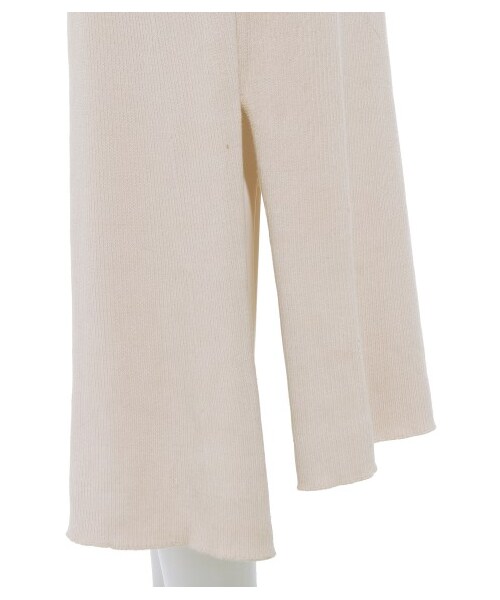 SNIDEL（スナイデル）の「レースアップニットロングワンピース（ニットワンピース・レディース・IVR/BRW/NVY・F）」の12枚目の写真