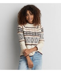 American Eagle | AEOフェアアイルモックネックセーター(ニット/セーター)