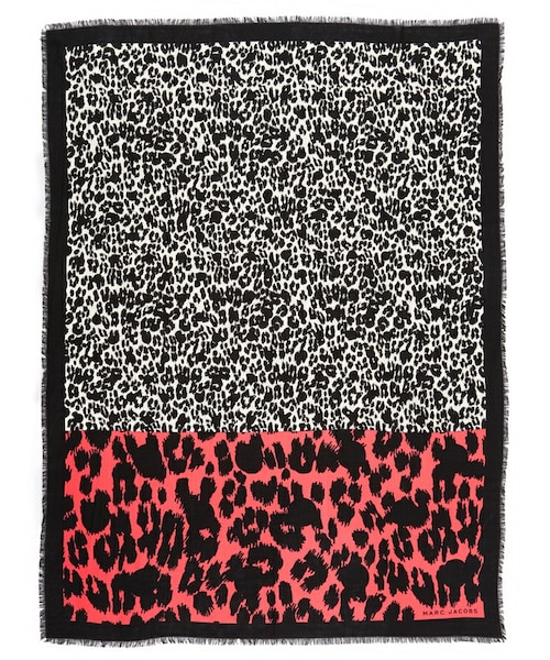 [MARC JACOBS] STICKER PRINT SCARF / 追跡可 Sticker Print Scarf | Marc Jacobs | Official Site
