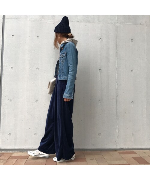 copine（コピン）の「☆大人気☆ゆったりベロアワイドパンツ(３color)（その他パンツ・レディース・その他）」の8枚目の写真