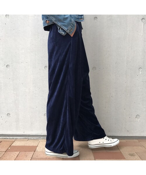 copine（コピン）の「☆大人気☆ゆったりベロアワイドパンツ(３color)（その他パンツ・レディース・その他）」の14枚目の写真