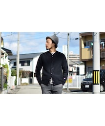 Champion | 【2016秋冬新作】Champion REVERSEWEAVE SNAP SWEAT SHIRT BLK チャンピオン リバースウィーブ スナップスウェットシャツ ブラック(その他アウター)