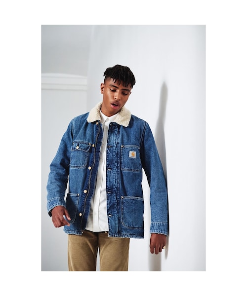 Carhartt(カーハート)の「PHOENIX COAT - Blue, Stone Washed(ジャケット/アウター・メンズ・Blue, Stone Washed・S/M/L)」の2枚目の写真