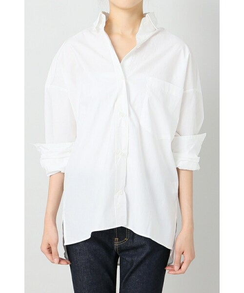 シャツ/ブラウス(長袖/七分) L'Appartement TYPEWRITER BIG SHIRT L'Appartement（アパルトモン）の「◇TYPEWRITER BIG SHIRTS（）」 - WEAR