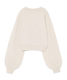 SNIDEL | エンブロイダリーニットプルオーバー(トップス)
