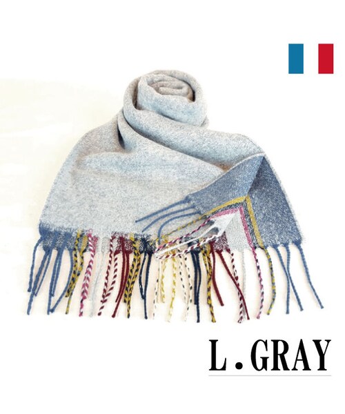 CALL&RESPONSE（コールアンドレスポンス）の「【フランス製】２フェイスマフラー/ＣＡＬＬ＆ＲＥＳＰＯＮＳＥ　162-1662-05（マフラー・メンズ・その他）」の2枚目の写真