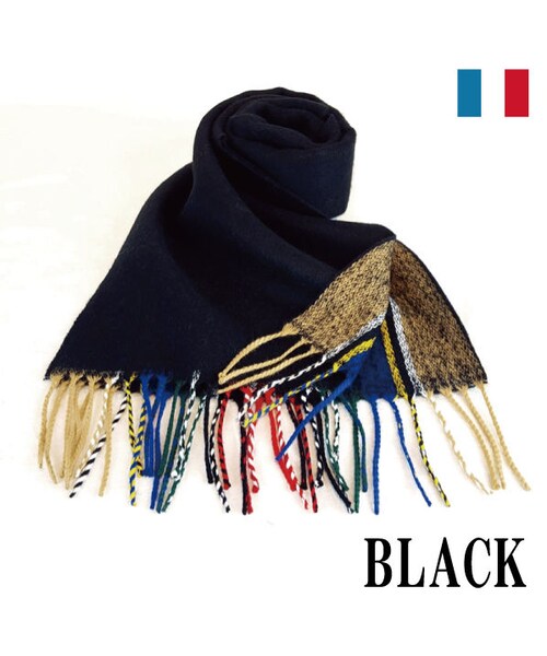 CALL&RESPONSE（コールアンドレスポンス）の「【フランス製】２フェイスマフラー/ＣＡＬＬ＆ＲＥＳＰＯＮＳＥ　162-1662-05（マフラー・メンズ・その他）」の2枚目の写真