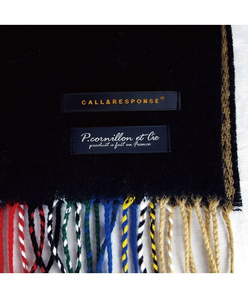 CALL&RESPONSE（コールアンドレスポンス）の「【フランス製】２フェイスマフラー/ＣＡＬＬ＆ＲＥＳＰＯＮＳＥ　162-1662-05（マフラー・メンズ・その他）」の5枚目の写真