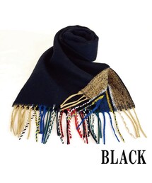 CALL&RESPONSE | 【フランス製】２フェイスマフラー/ＣＡＬＬ＆ＲＥＳＰＯＮＳＥ　162-1662-05(マフラー)