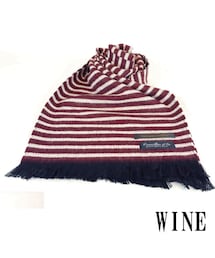 CALL&RESPONSE | 【フランス製】細ボーダーマフラー/ＣＡＬＬ＆ＲＥＳＰＯＮＳＥ　162-1662-03(マフラー)