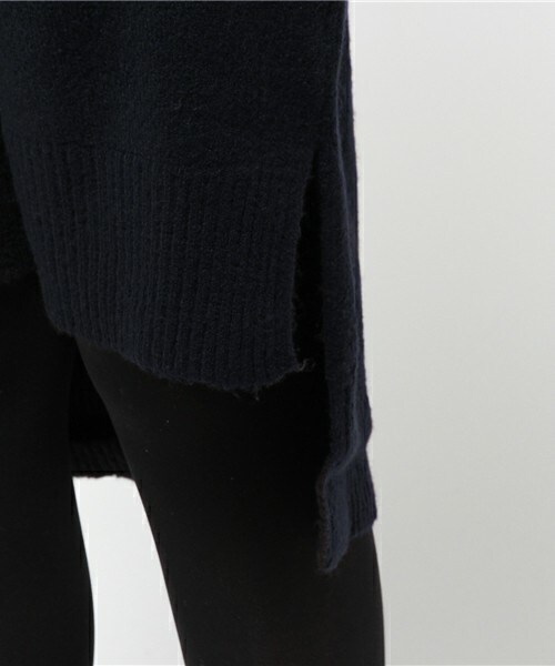 INTERPLANET（インタープラネット）の「ブークレロングニットOP（ワンピース・レディース・グレー/ベージュ/ネイビー・FREE）」の9枚目の写真