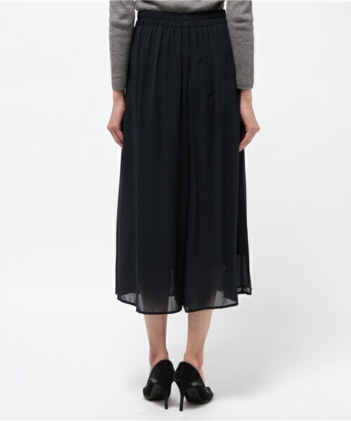 actuel（アクチュエル）の「ジョーゼットスカンツ（その他パンツ・レディース・グレー/ネイビー/ラベンダー・FREE）」の6枚目の写真