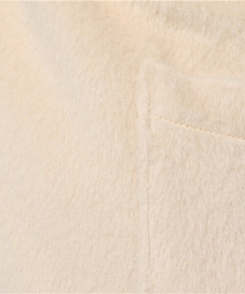 archives（アルシーヴ）の「ウールシャギーフードコート（その他アウター・レディース・オフホワイト/グレー/キャメル・MEDIUM）」の13枚目の写真