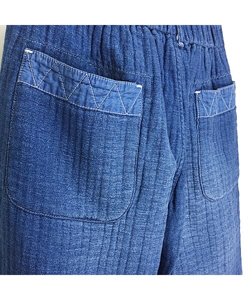 masterkey（マスターキー）の「HIRARI（その他パンツ・メンズ・インディゴ・1/2）」の3枚目の写真