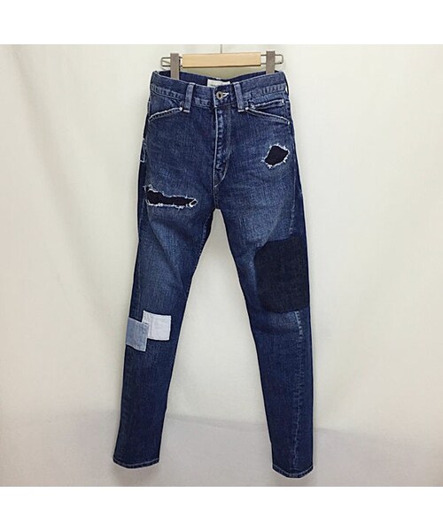 masterkey（マスターキー）の「JUNKFOOD（デニムパンツ・メンズ・ブラック/ブルー・1/2）」の2枚目の写真