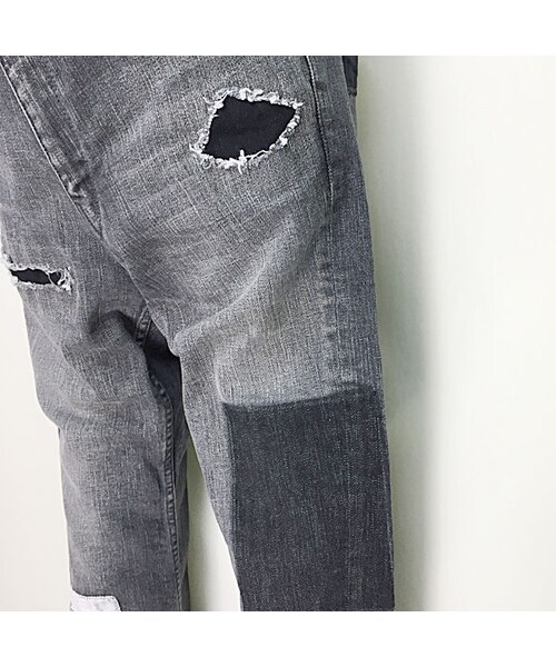 masterkey（マスターキー）の「JUNKFOOD（デニムパンツ・メンズ・ブラック/ブルー・1/2）」の5枚目の写真