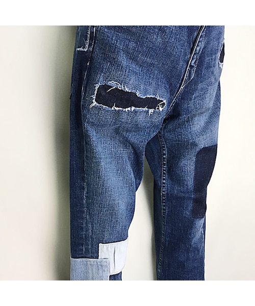 masterkey（マスターキー）の「JUNKFOOD（デニムパンツ・メンズ・ブラック/ブルー・1/2）」の9枚目の写真