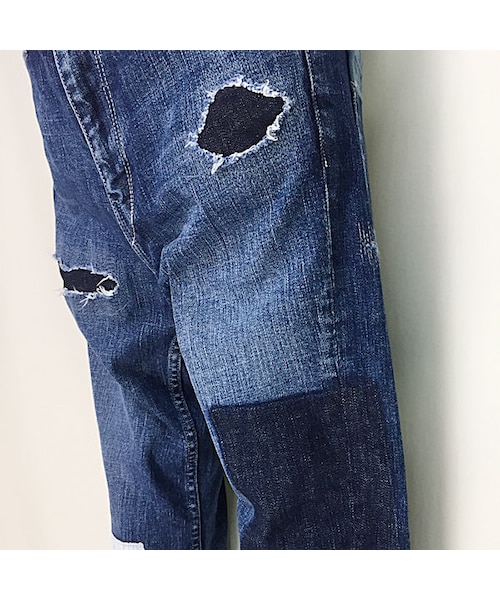 masterkey（マスターキー）の「JUNKFOOD（デニムパンツ・メンズ・ブラック/ブルー・1/2）」の10枚目の写真