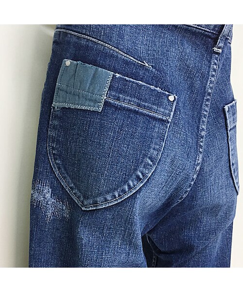 masterkey（マスターキー）の「JUNKFOOD（デニムパンツ・メンズ・ブラック/ブルー・1/2）」の12枚目の写真